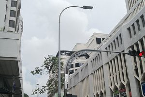 Yüksek Güçlü 200 W LED sokak lambaları, Singapur Otoyol Caddesi